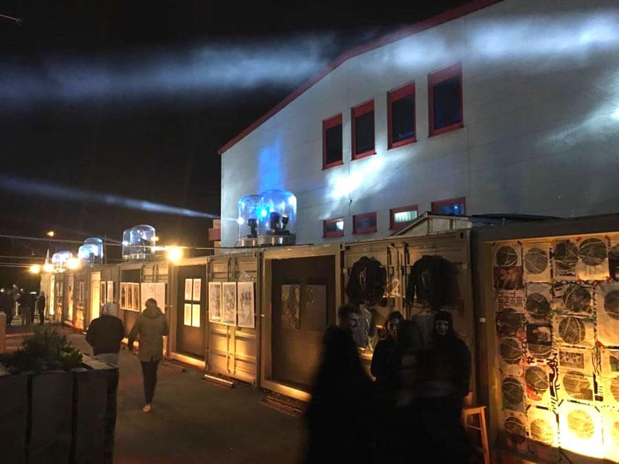 Nachtwandel im Jungbusch in Mannheim