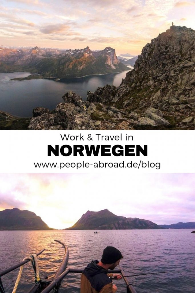 work and travel norwegen kosten