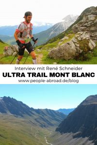 Der Ultra Trail du Mont Blanc - Interview mit René Schneider #Running #Sport #Marathon #Trailrunning #Adventure