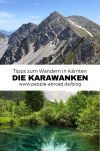 Werbung / Wandern in Kärnten: Wandertour in den Karawanken #Reiseziele #Reiseinspirationen #Österreich #Kärnten #Wandern #Visitcarinthia