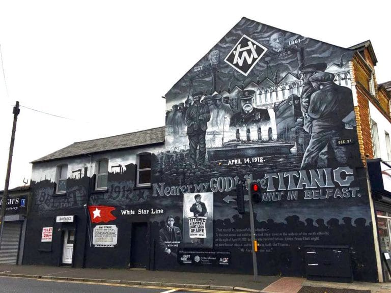 Belfast Murals, Peace Wall & Titanic Museum People Abroad