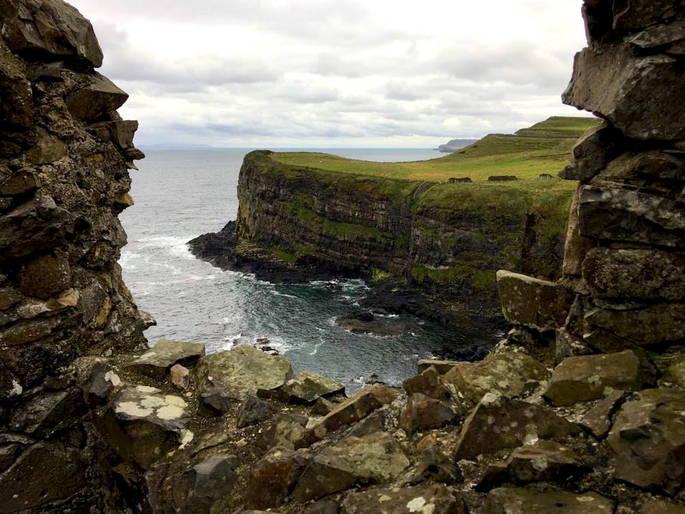 Dunluce Castle Portrush Irland 