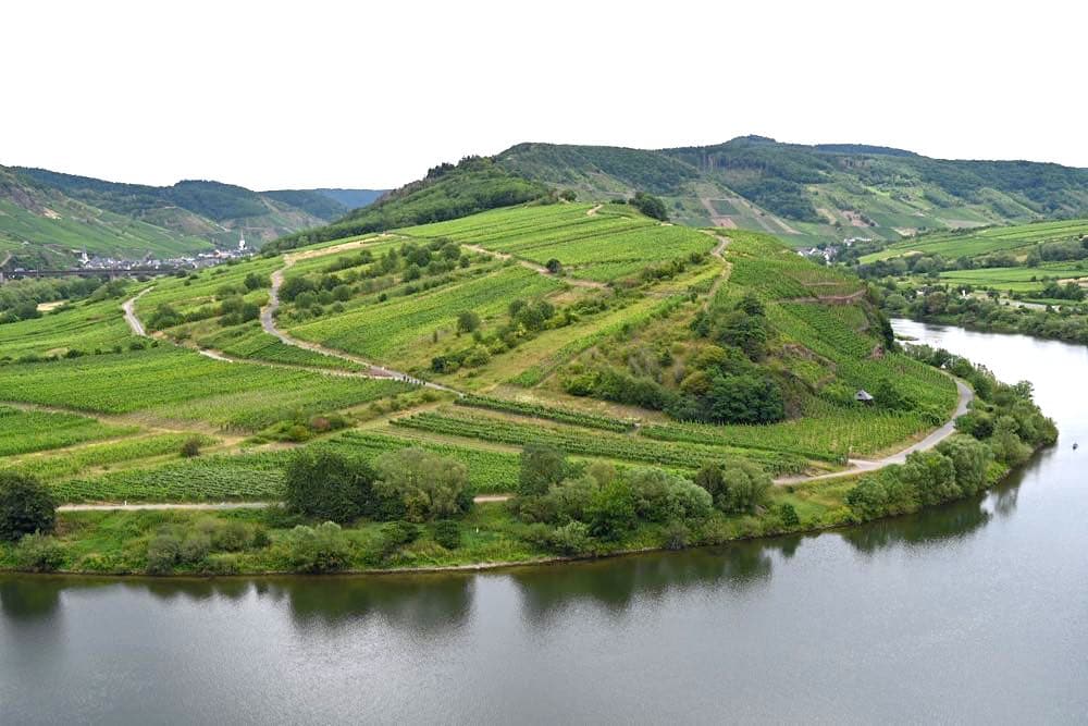 Moselschleife Bremm Calmont Aussichtspunkt Klettersteig
