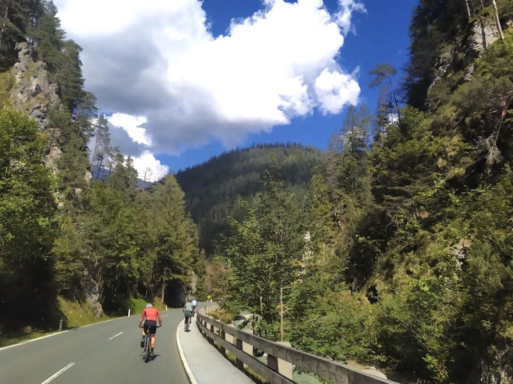 Salzburger Saalachtal Radfahren Radtour Mountainbike