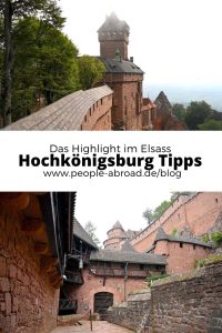 Tipps für Burgen im Elsass in den Vogesen in Frankreich.