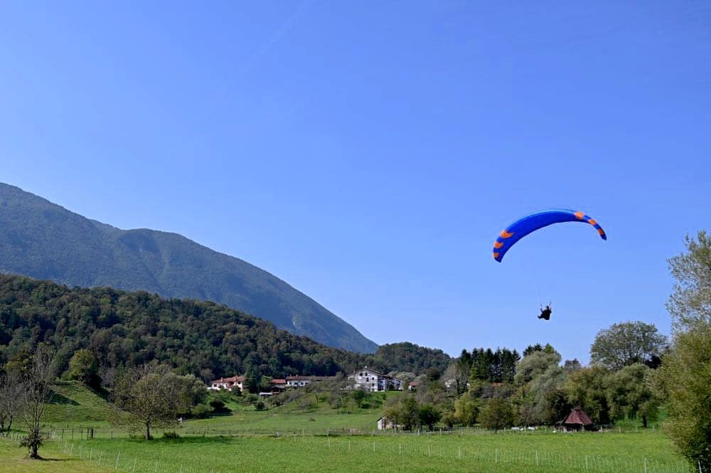 Slowenien Paragliding Gleitschirmfliegen