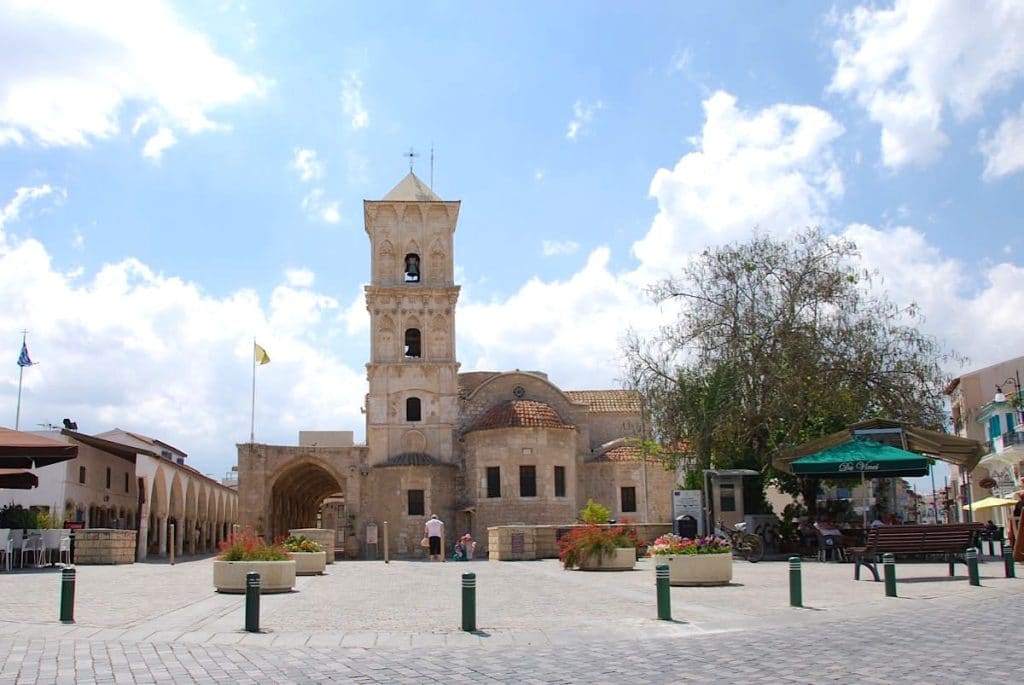 Larnaka Zypern Stadt Sehenswürdigkeiten Altstadt Strand 