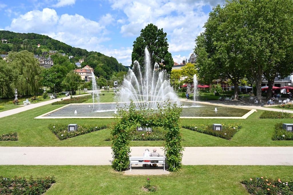 Rosengarten Bad Kissingen Sehenswürdigkeiten Mutimedia Brunnen