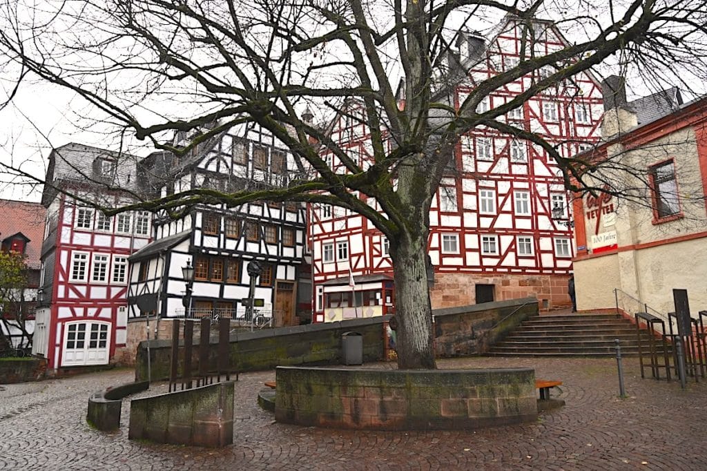 Kornmarkt Altstadt Oberstadt Hessen Stadt