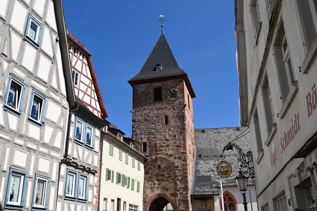 Hirschhorn Altstadt Neckar Stadt Burg Sehenswürdigkeiten