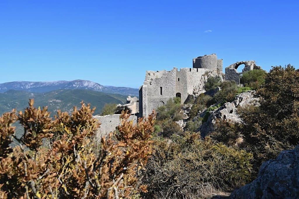 Burg Peyrepertuse Aude Occitanie Katharer