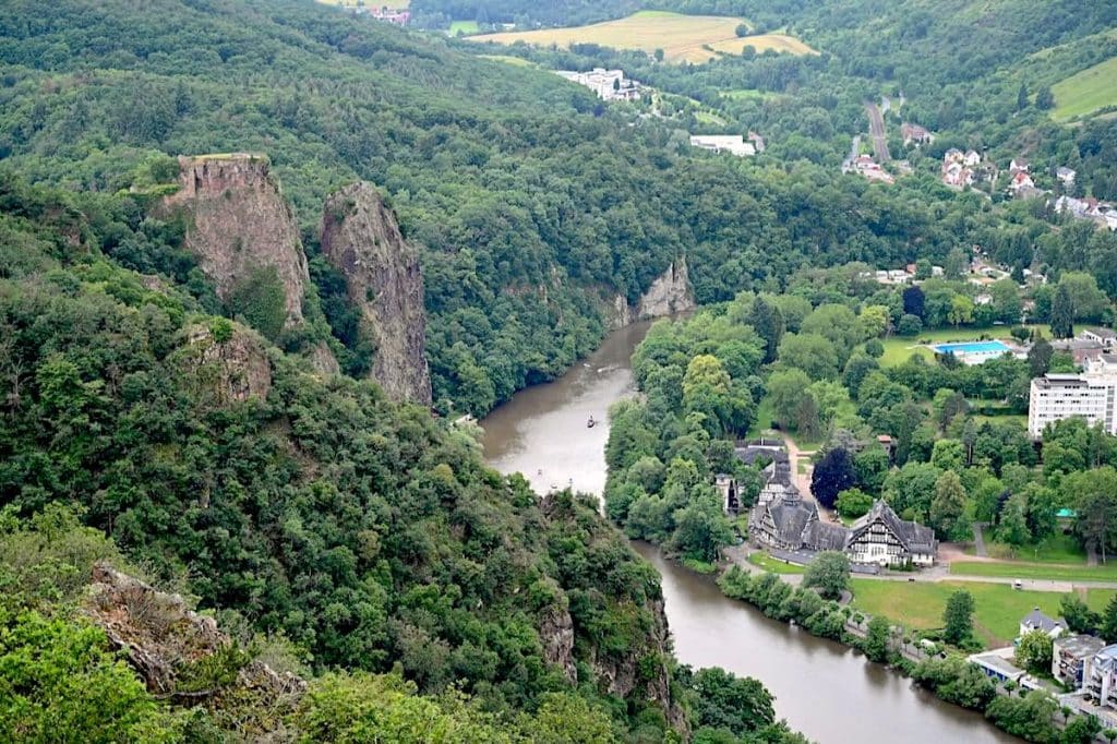 Rheingrafenstein Wanderung Burg Bad Münster am Stein-Ebernburg