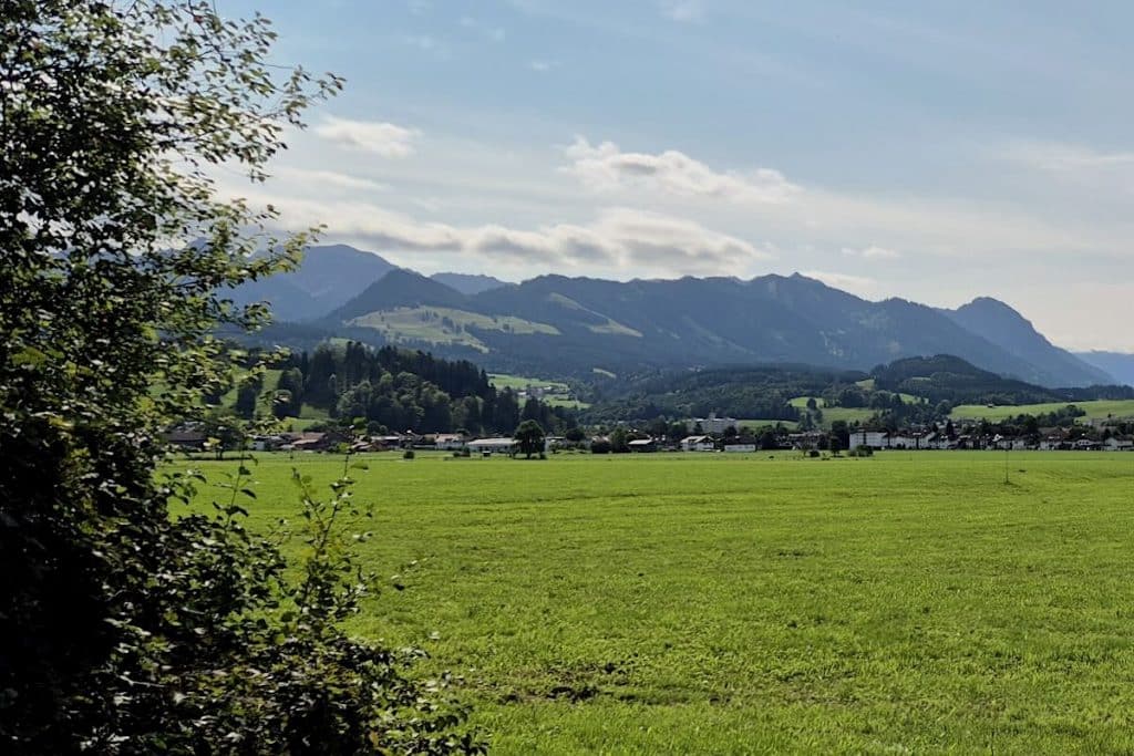 Burgberg Allgäu Urlaub Wandern Radfahren