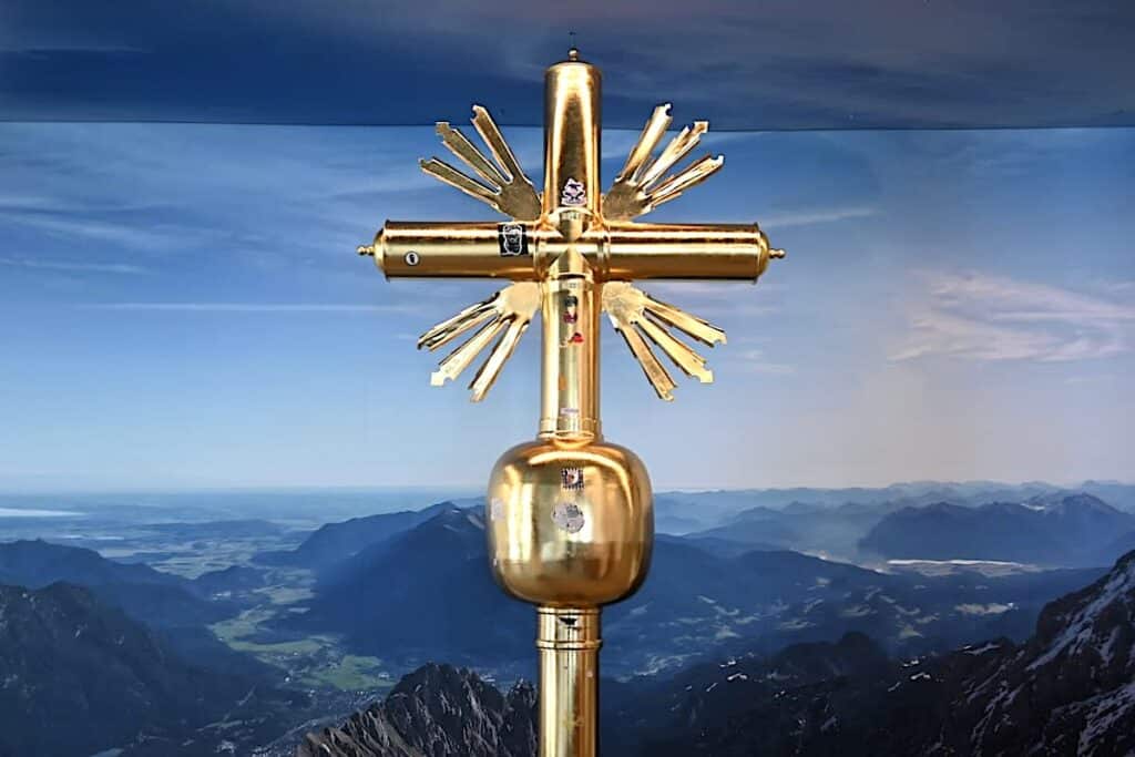 Zugspitze Gipfelkreuz Gipfel Besuch Tipps