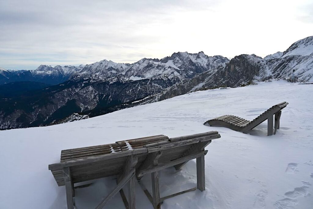 Wettersteingebirge Osterfelderkopf Gipfel
