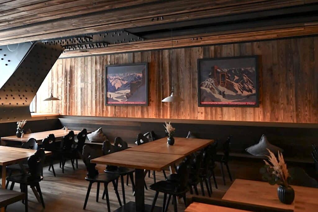 Zugspitze Aussichtsplattform Restaurant Essen