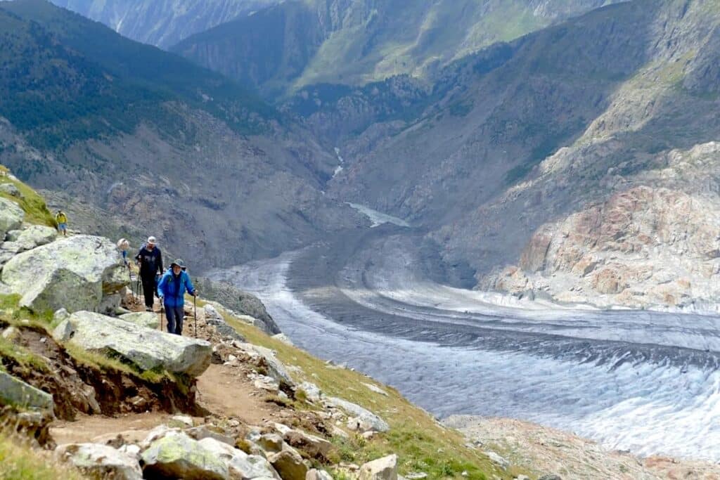 Aletschgletscher Wanderung Tour Schweiz Tipps