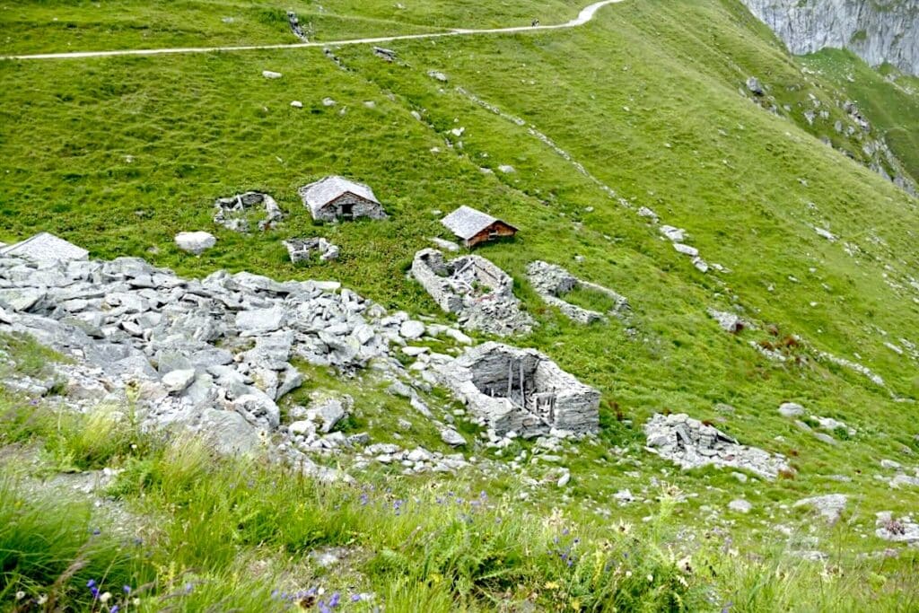 Schweiz Berge Wanderweg Tour Natur