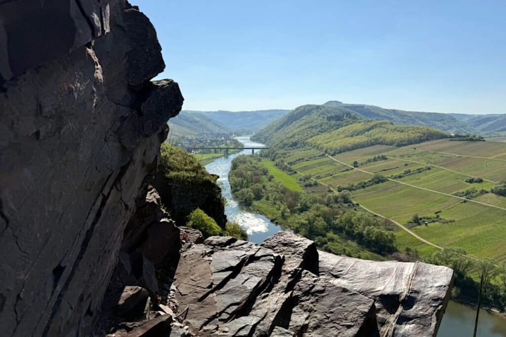 Calmont Klettersteig Bremm Mosel Wanderung