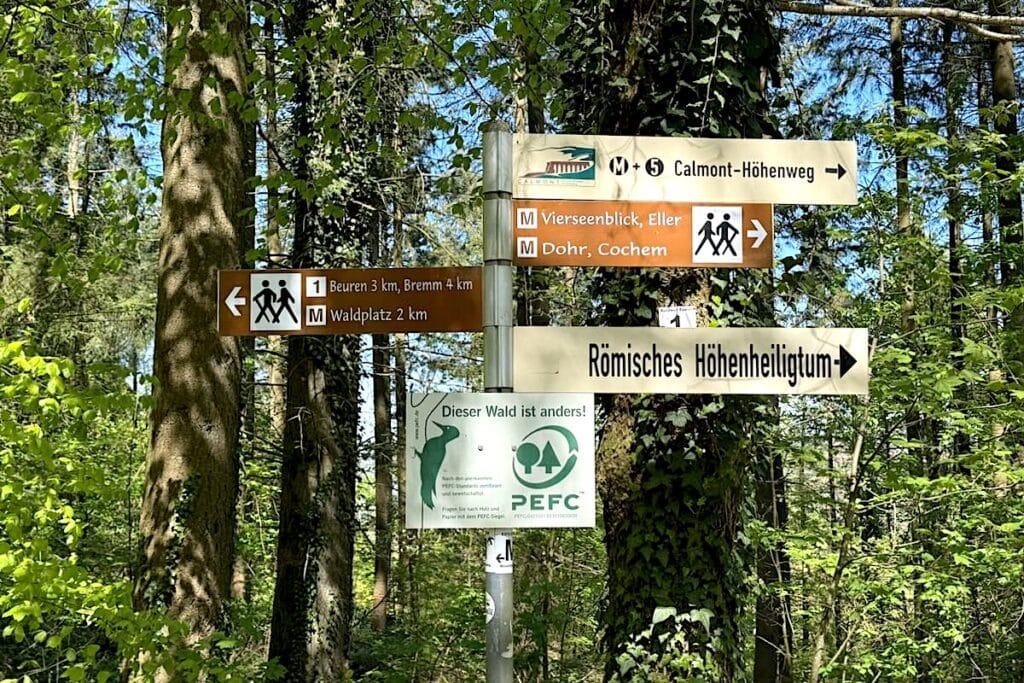 Calmont Klettersteig Mosel