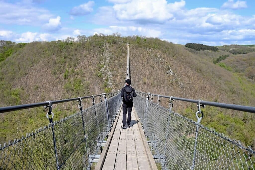 Geierlay Hängeseilbrücke Hunsrück Rheinland-Pfalz
