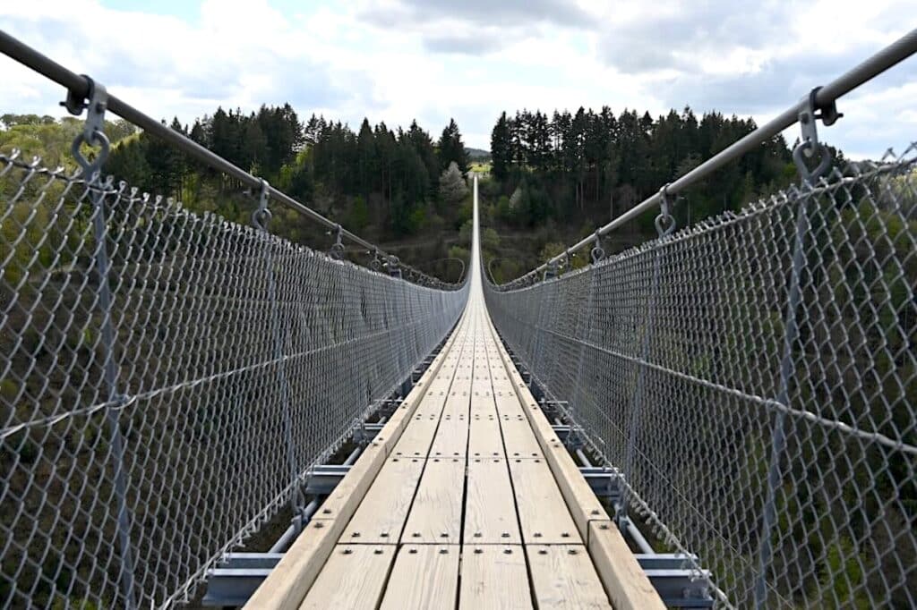 Geierlay Hängeseilbrücke Hunsrück Rheinland-Pfalz