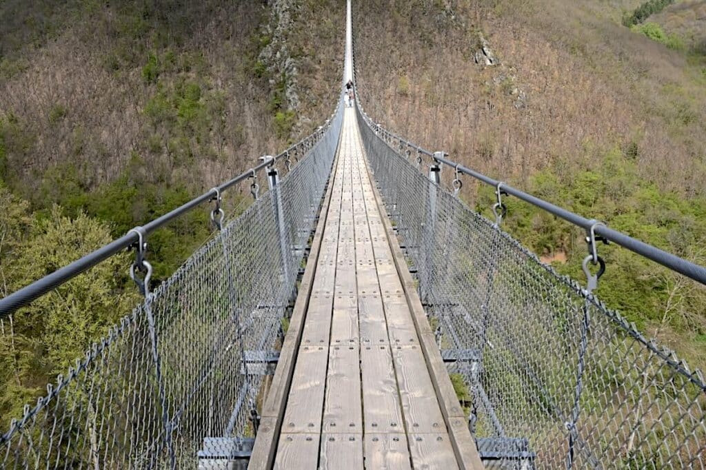 Geierlay Hängeseilbrücke Hunsrück Rheinland-Pfalz
