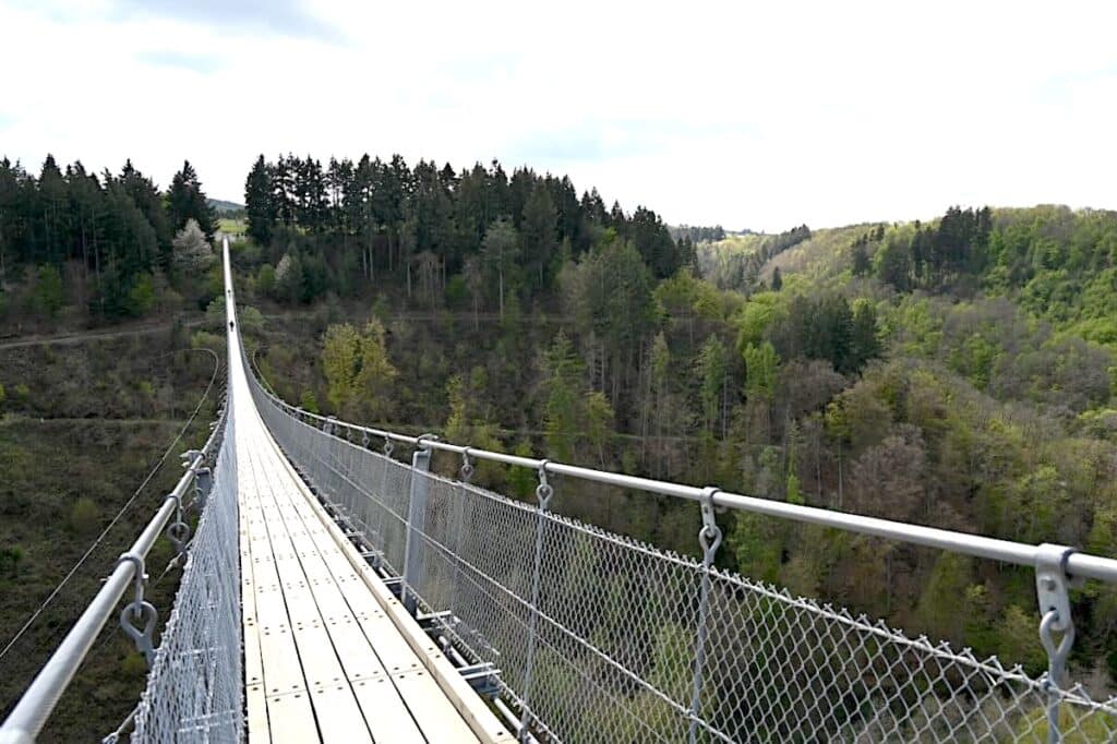 Geierlay Hängeseilbrücke Hunsrück Rheinland-Pfalz