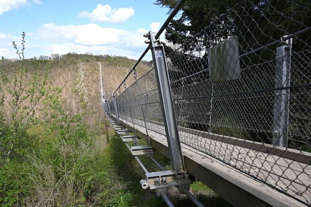 Geierlay Hängeseilbrücke Hunsrück Rheinland-Pfalz