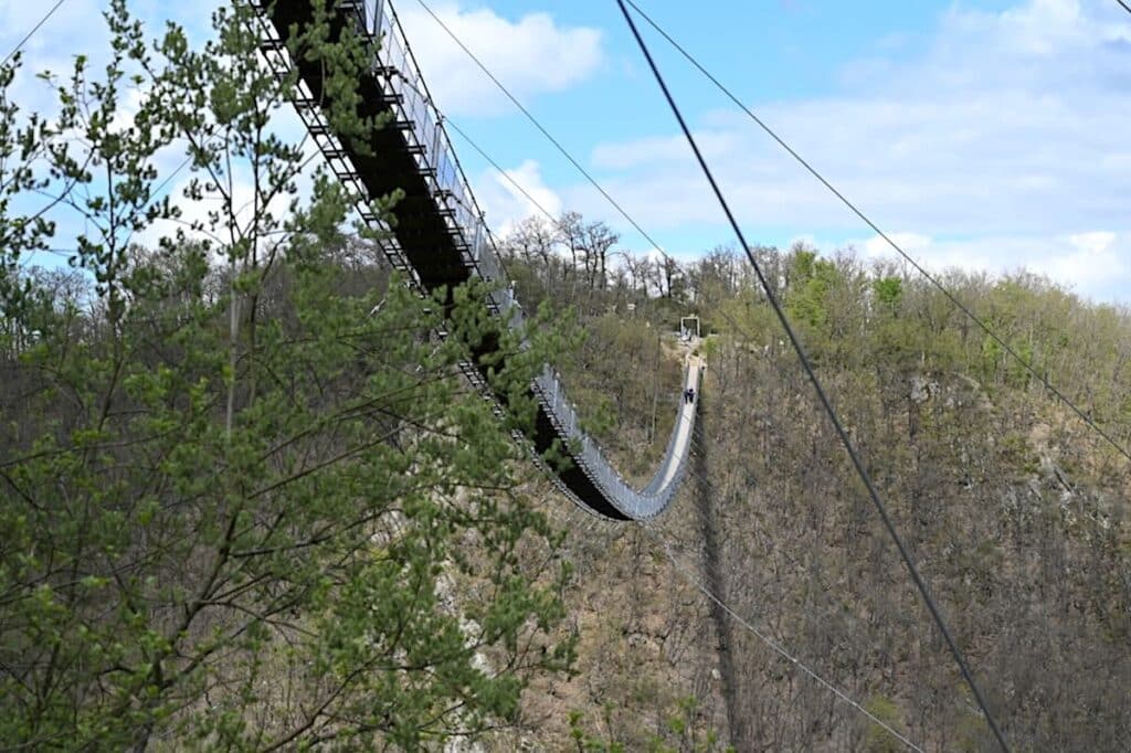Geierlay Hängeseilbrücke Hunsrück Rheinland-Pfalz