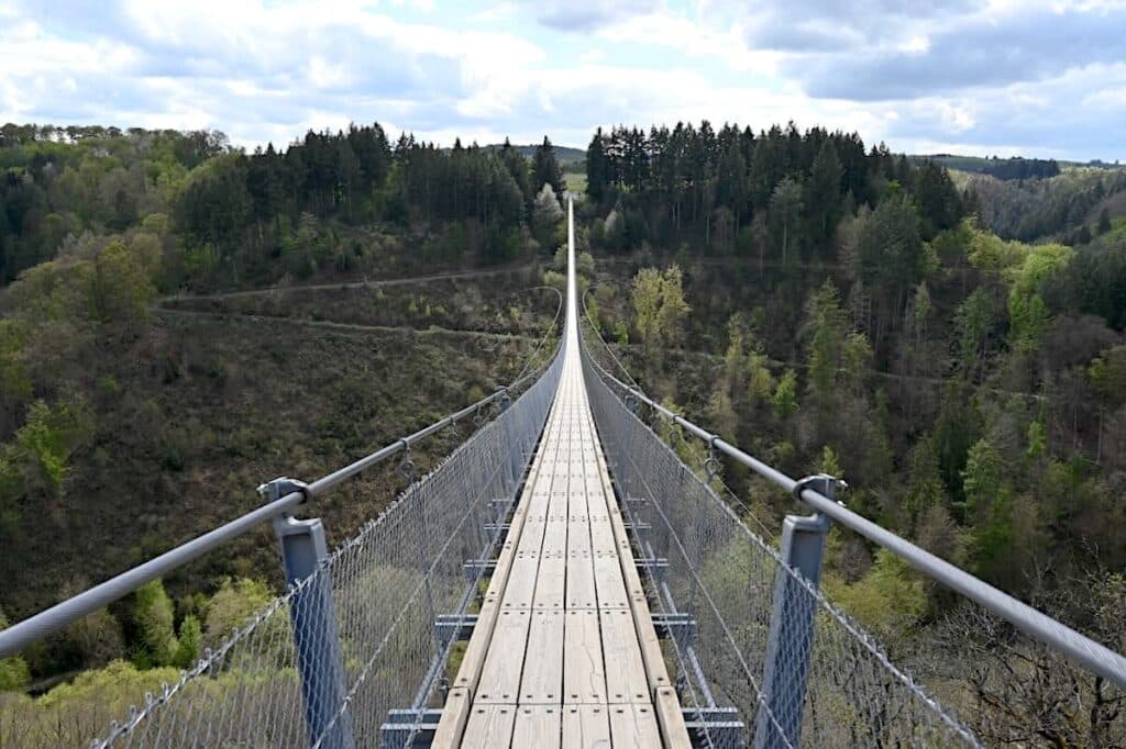Geierlay Hängeseilbrücke Hunsrück Rheinland-Pfalz