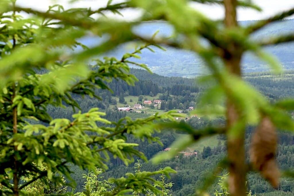 Vallée de la Bruche Wandern Elsass Vogesen