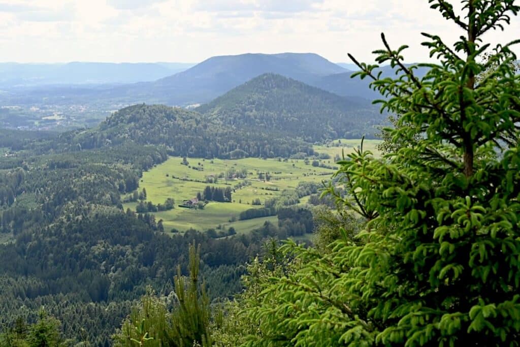 Vallée de la Bruche Wandern Elsass Vogesen