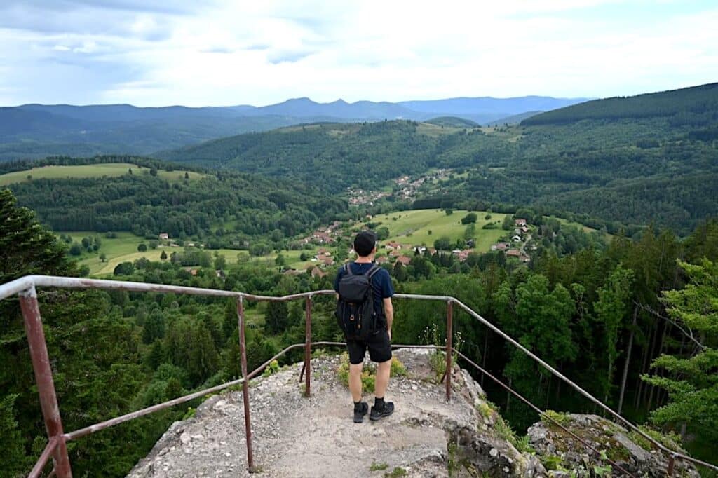 Vallée de la Bruche Wandern Elsass Vogesen