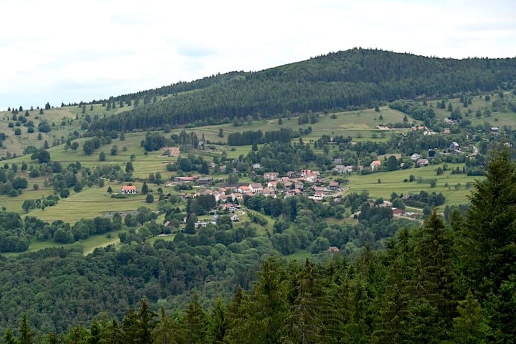 Vallée de la Bruche Wandern Elsass Vogesen