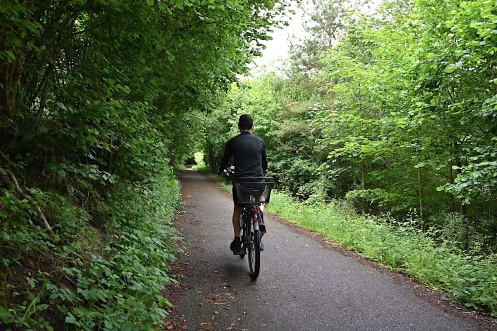 Vélo Bruche Radweg Elsass Vogesen Radfahren