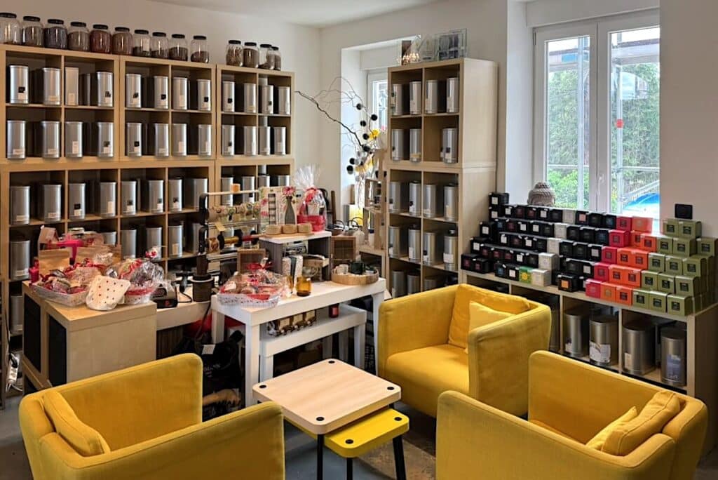 Schirmeck Café Bruche-Tal Elsass Vogesen