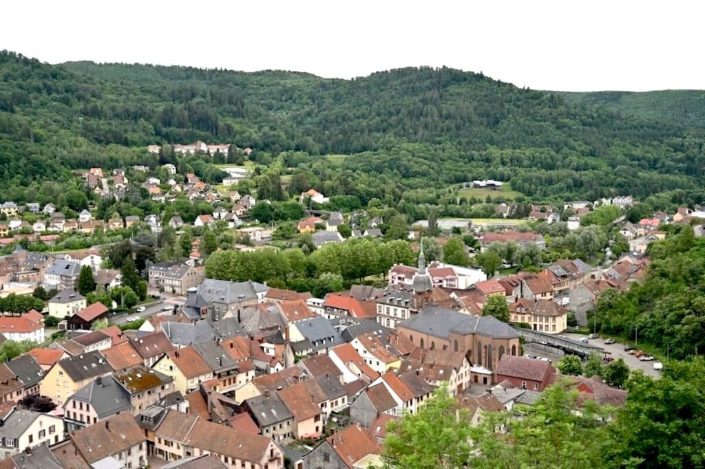 Schirmeck Bruche-Tal Elsass Vogesen