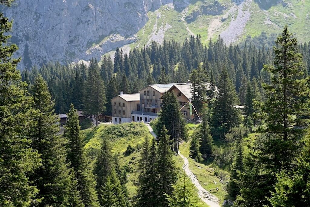 Lindauer Hütte Gauertal Vorarlberg