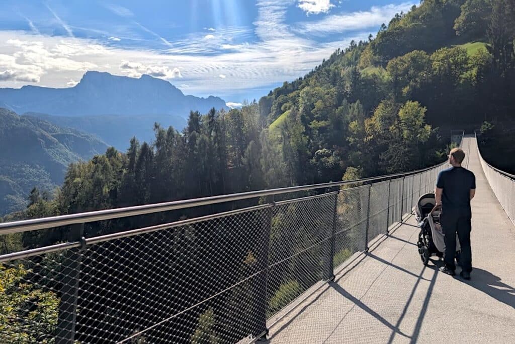 Hängebrücke von Barbian