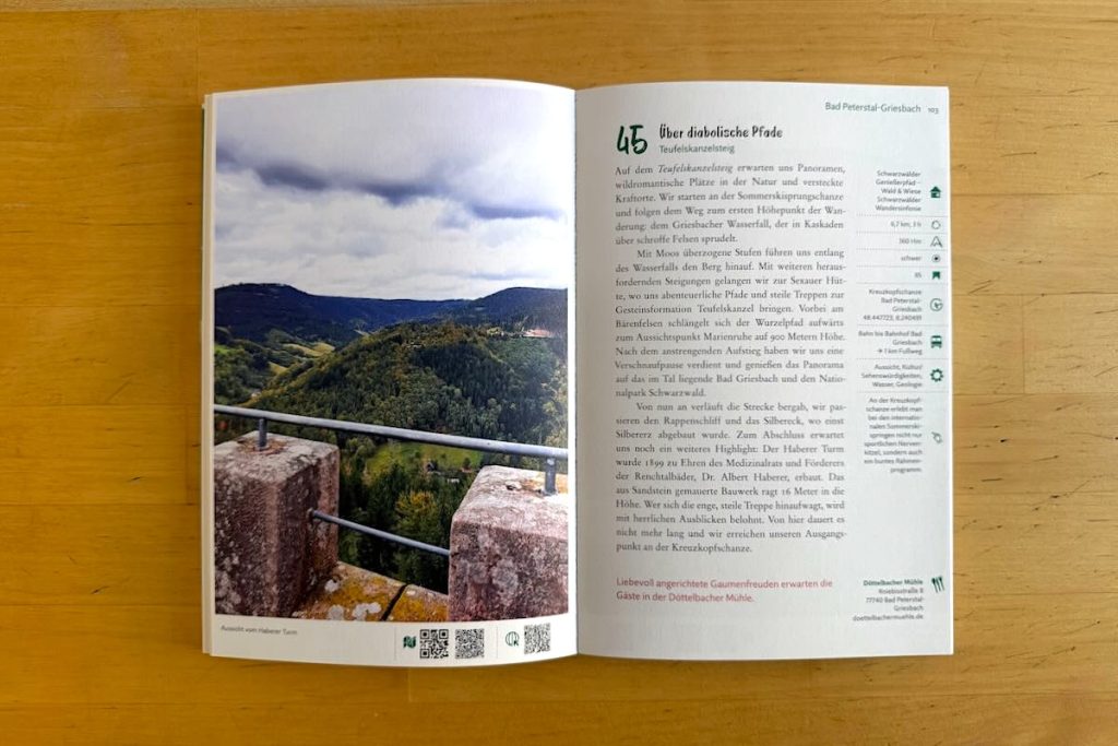 Schwarzwald Wanderführer Marion Schäfer Gmeiner Verlag