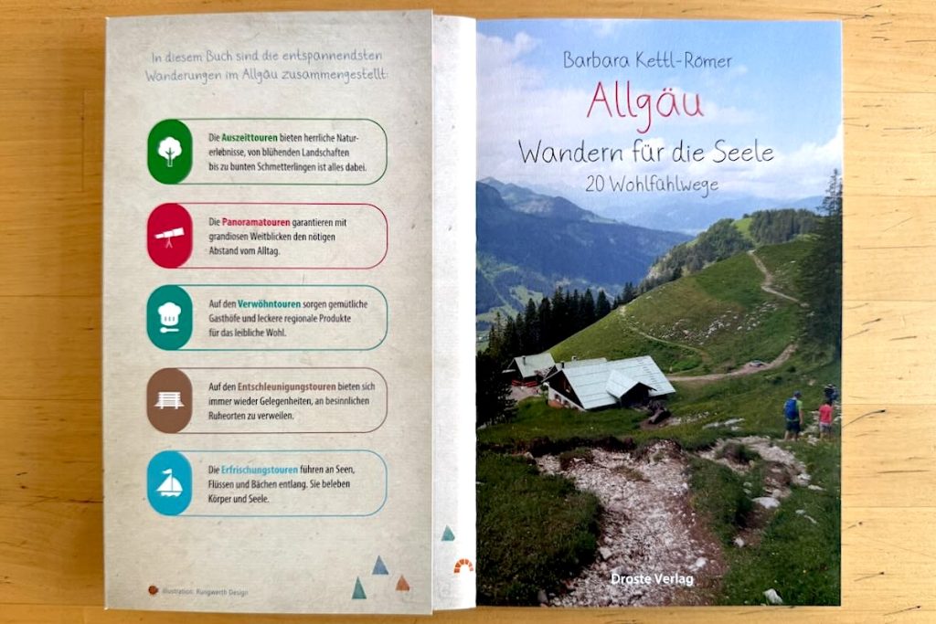 Allgäu Wandern Bücher Wanderführer Barbara Kettl-Römer Droste Verlag